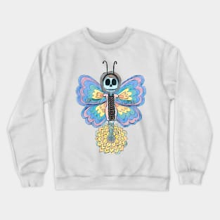 Lively Bones Butterfly Skeleton Crewneck Sweatshirt